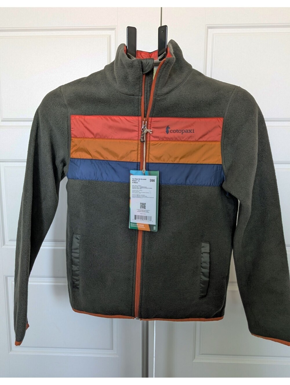 Cotopaxi Teca Fleece Full-Zip Jacket Women's XS Au Natural NWT